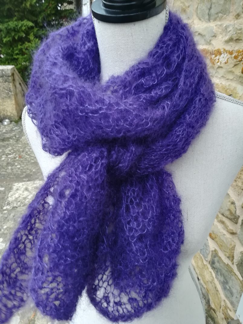 Fils à tricoter  Mohair en Aveyron