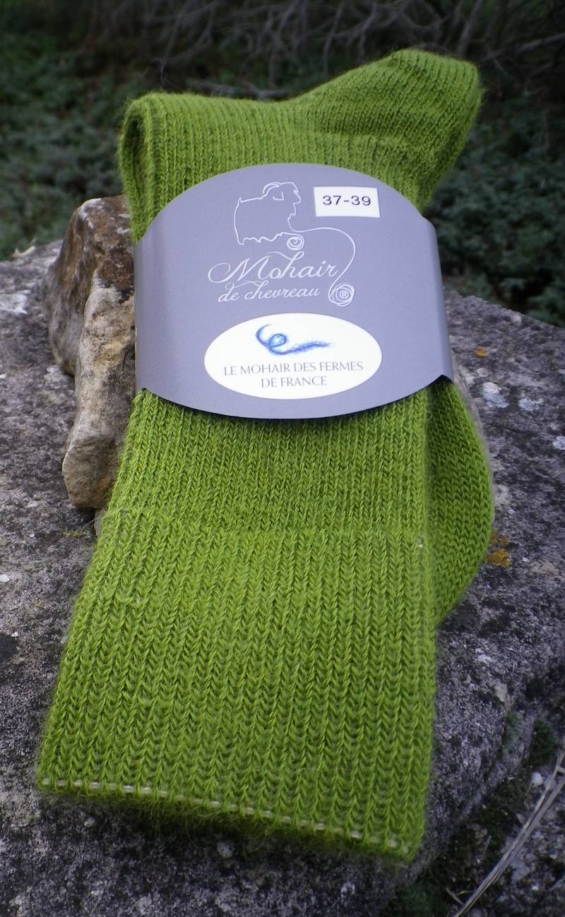 Chaussettes fines 37 39 anis